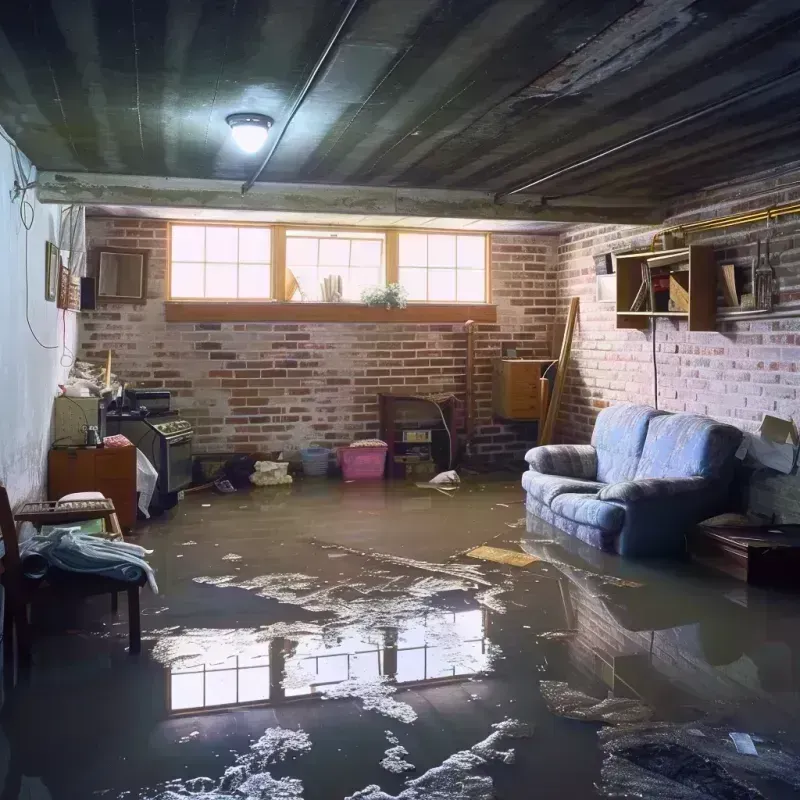 Flooded Basement Cleanup in Saybrook Manor, CT